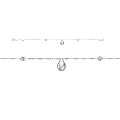 Браслет декоративный из серебра 925 с фианитами