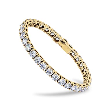 Браслет из серебра 925 с фианитами