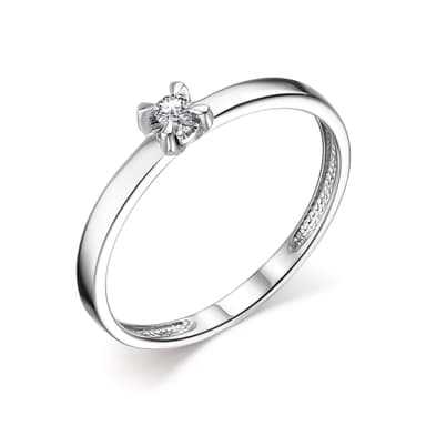 Кольцо из золота 585 с бриллиантами