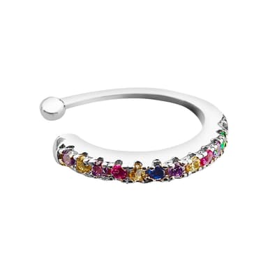 Серьги из серебра 925 с фианитами