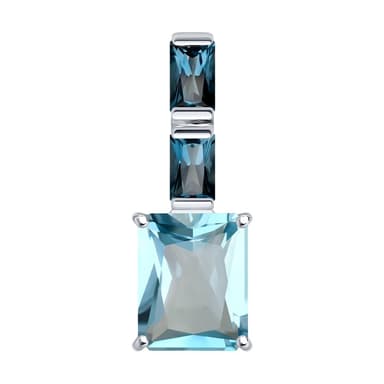 Подвеска из Золота 585 с топазами