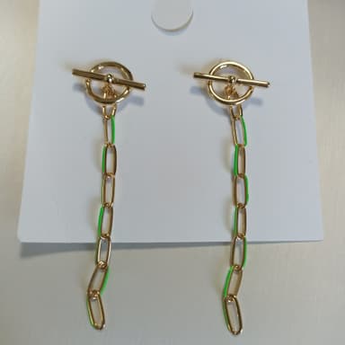 Серьги из стали без вставки