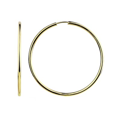 Серьги из золота без вставки