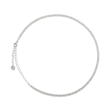 Колье из серебра 925 с кубическим цирконием