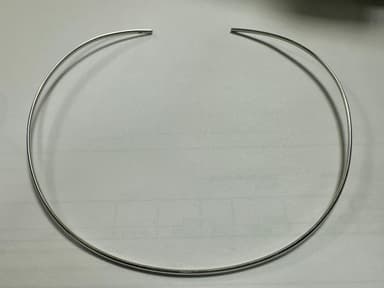 Колье из серебра 925 без вставки