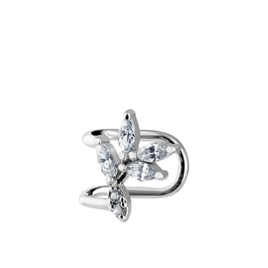 Серьги из серебра 925 с фианитами