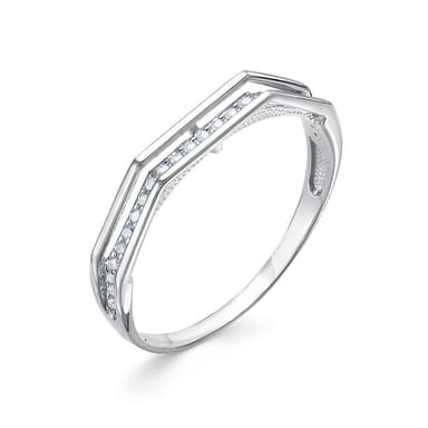 Кольцо из золота 585 с фианитами