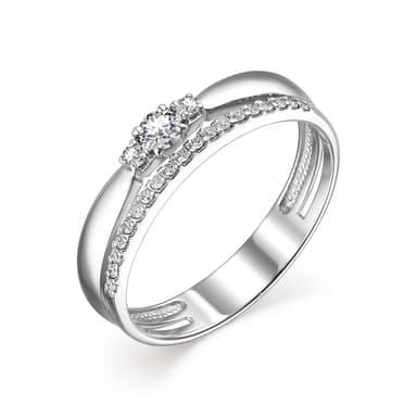 Кольцо из золота 585 с бриллиантом