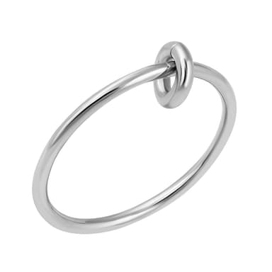 Кольцо из серебра 925 без вставки