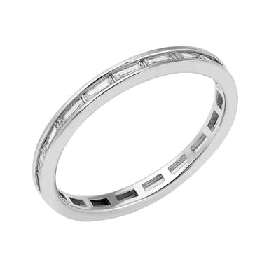 Кольцо из серебра 925 с кубическим цирконием