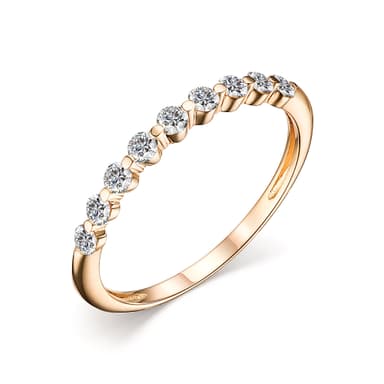 Кольцо из золота 585 с бриллиантами