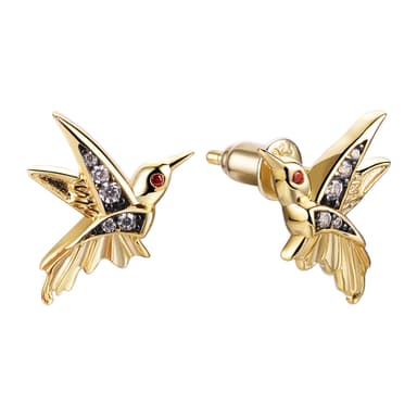 Серьги из серебра 925 с фианитом