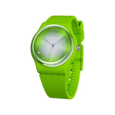 Часы из стали без вставки