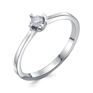 Кольцо из золота 585 с бриллиантом