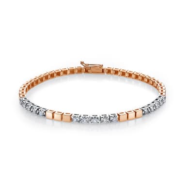 Браслет из золота 585 с бриллиантом