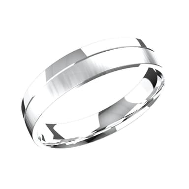 Кольцо обручальное из золота 585 без вставки