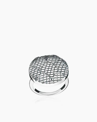 Кольцо из серебра 925 с без вставки