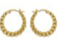 Серьги из серебра без вставки