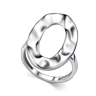 Кольцо из серебра 925 без вставки