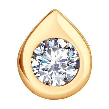 Подвеска из Золота 585 с фианитами