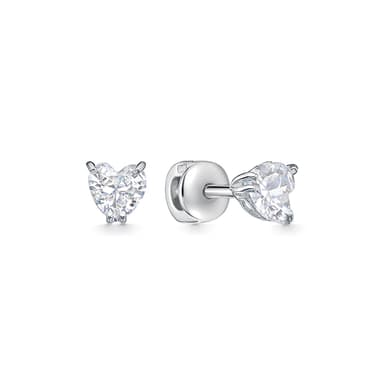 Серьги из серебра 925 с фианитами