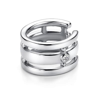 Серьги из серебра 925 с кристаллами swarovski