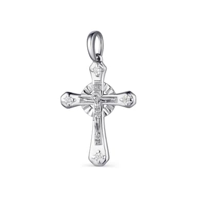 Подвеска из серебра 925 с кубическим цирконием