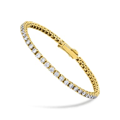 Браслет из серебра 925 с фианитами