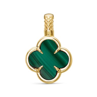 Подвеска из золота 585 с малахитом