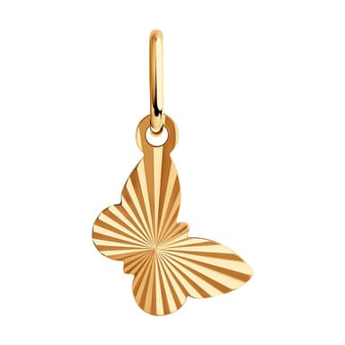 Подвеска из золота без вставки