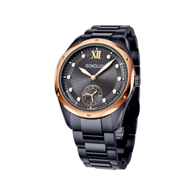 Часы из стали без вставки