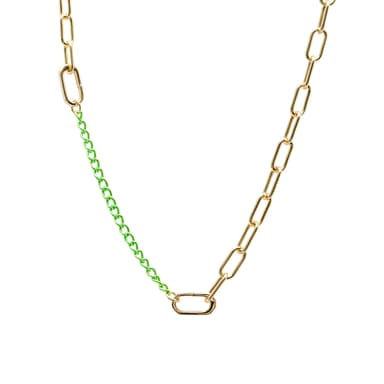 Колье из стали без вставки