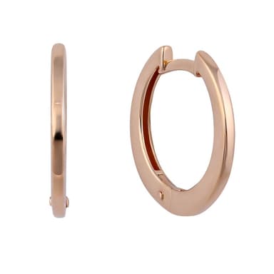 Серьги из золота 585 без вставки