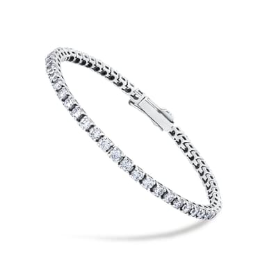 Браслет из серебра 925 с фианитами