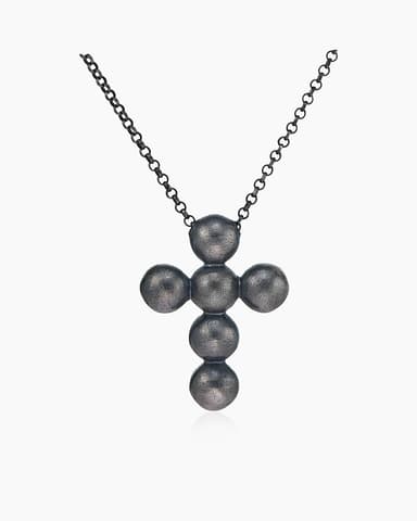 Колье из серебра 925 с без вставки