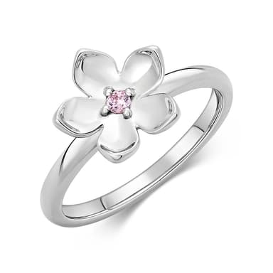 Кольцо из серебра 925 с фианитами