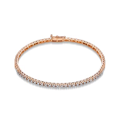 Браслет из золота 585 с бриллиантом