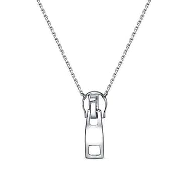 Колье из серебра 925 с фианитами