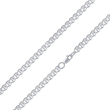 Браслет полновесный из серебра 925 без вставки