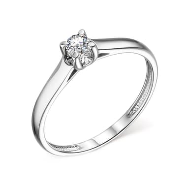 Кольцо из золота 585 с бриллиантами