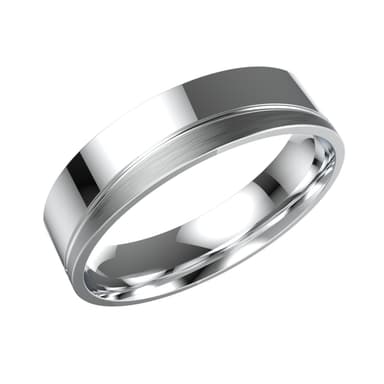 Кольцо обручальное из золота 585 без вставки