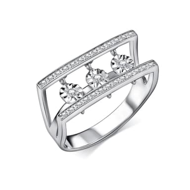 Кольцо из золота 585 с бриллиантом